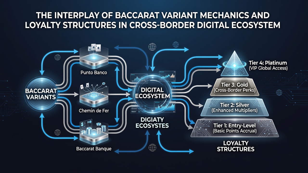 Visualisierung von Loyalitätsstufen und Baccarat-Ergebnisclustern in vernetzten Systemen